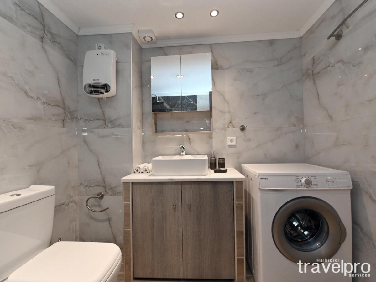 Marianthi Apartment By Rentalspro Services - Nea Moudania Halkidiki エクステリア 写真