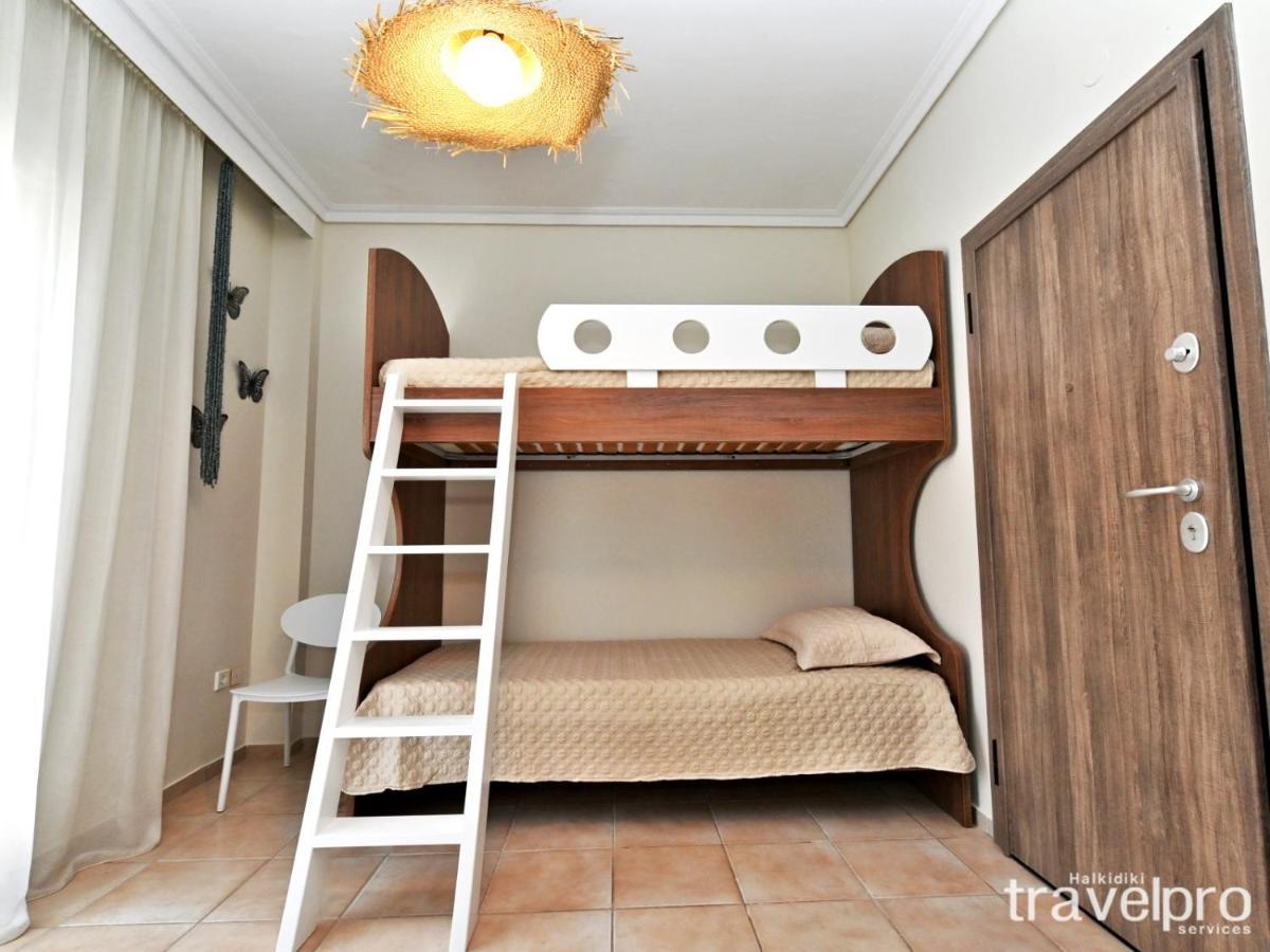 Marianthi Apartment By Rentalspro Services - Nea Moudania Halkidiki エクステリア 写真
