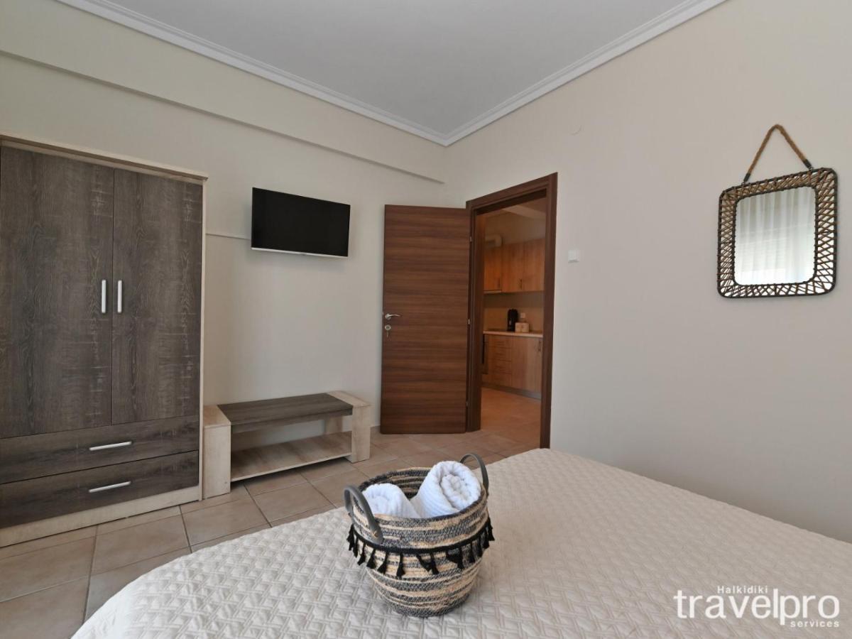 Marianthi Apartment By Rentalspro Services - Nea Moudania Halkidiki エクステリア 写真