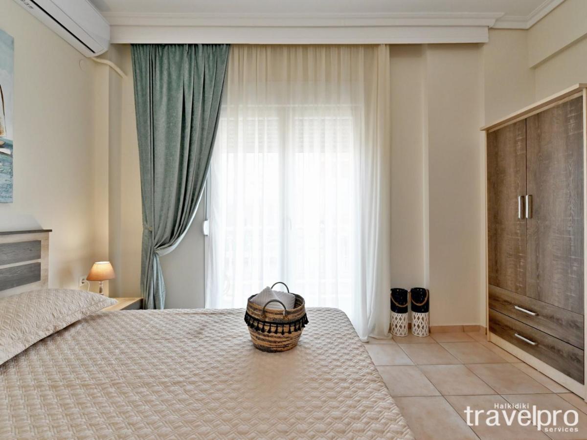 Marianthi Apartment By Rentalspro Services - Nea Moudania Halkidiki エクステリア 写真
